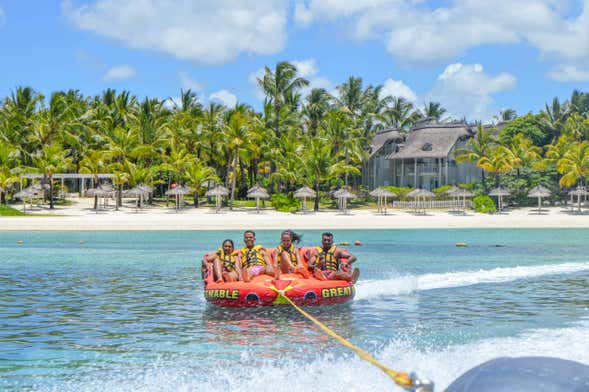 Atividades aquáticas em Belle Mare + Lancha pelo leste das Ilhas Maurício