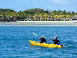 Navegando de kayak