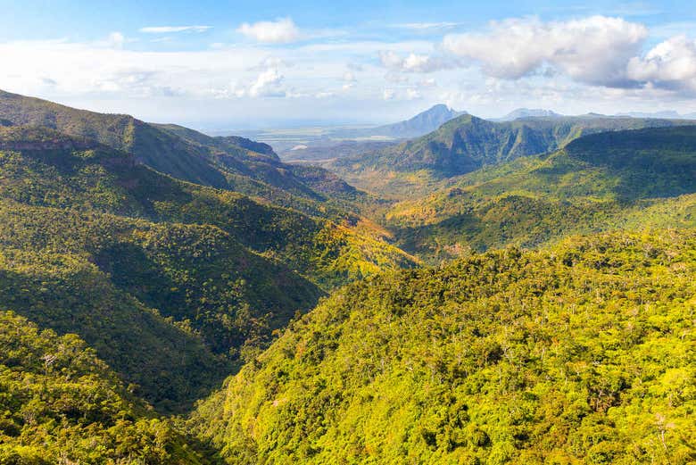 Vista do Parque Nacional Gargantas do Rio Negro